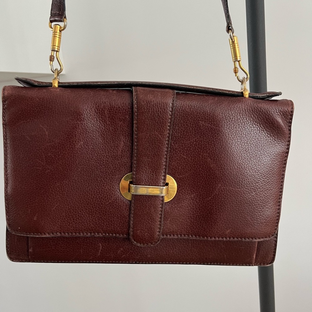 Vintage Leather Shoulder Bag